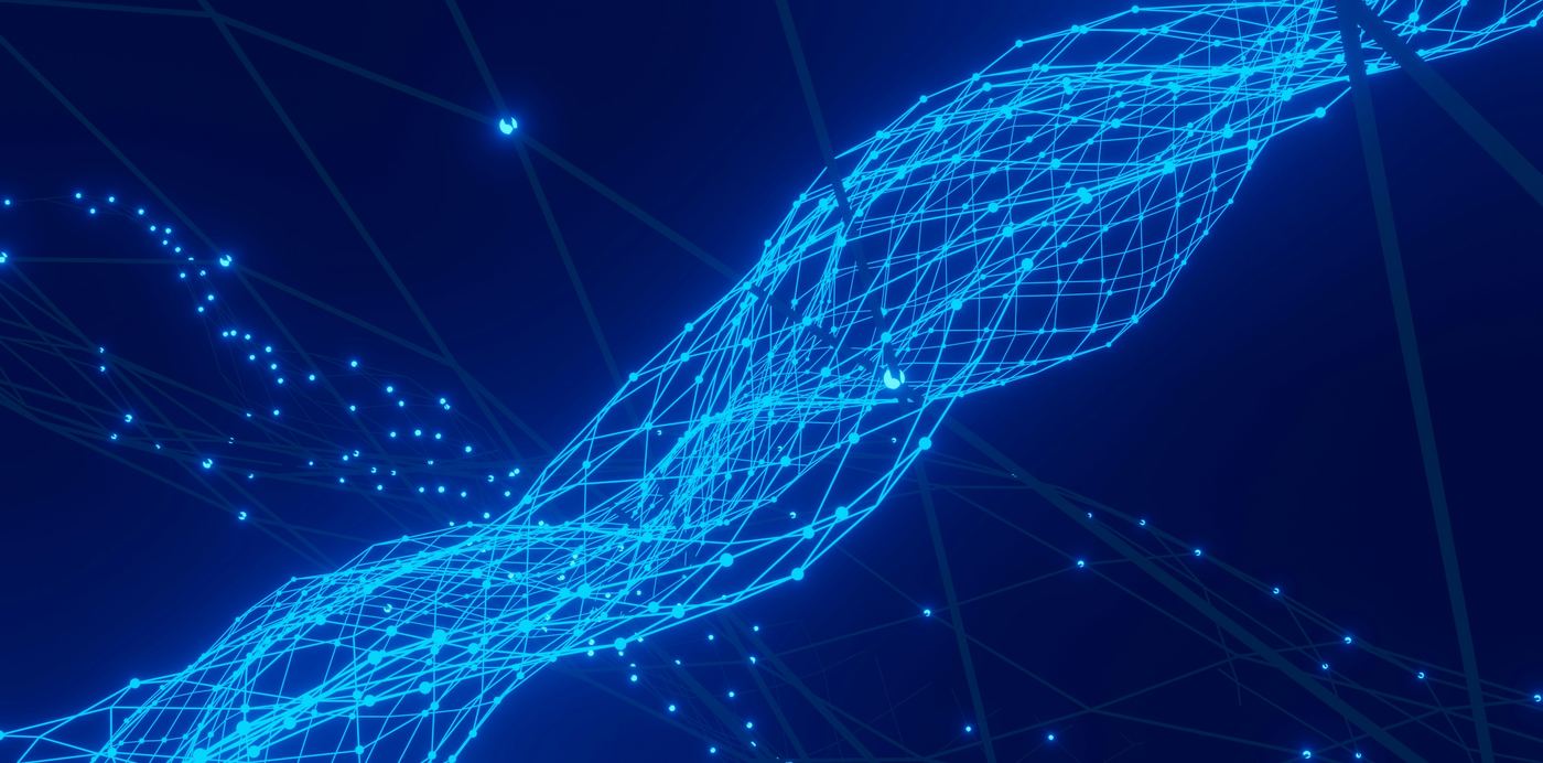 Data in transit between two systems